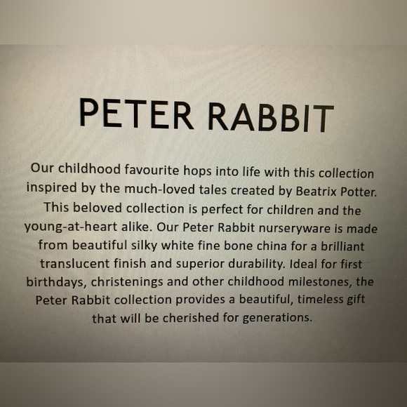 Vintage Wedgwood Beatrix Potter Designs Peter Rabbit Teacup and Bowl Child Set - Picture 15 of 15